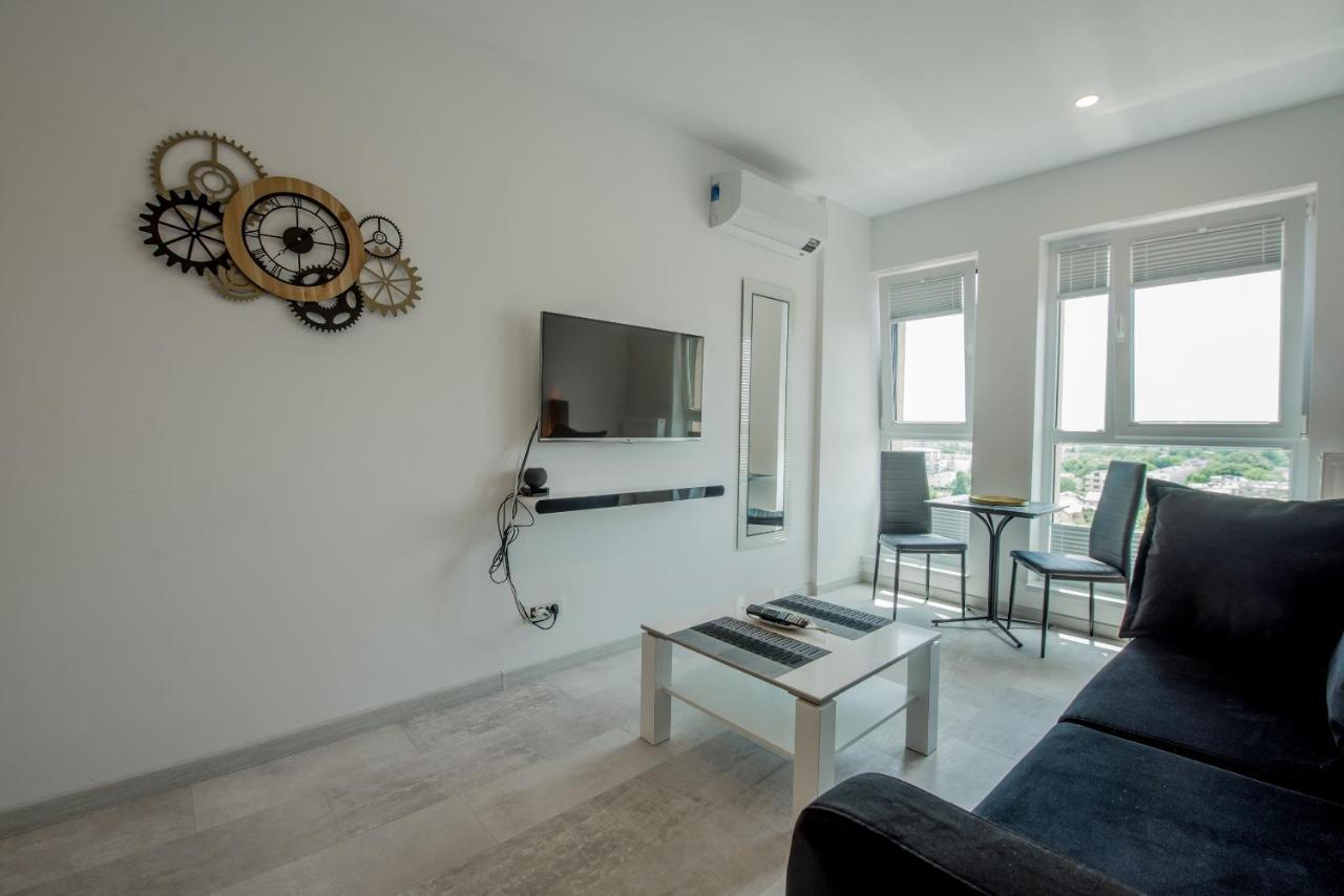 Cozy Penthousestudio Cityview W12 부쿠레슈티 외부 사진