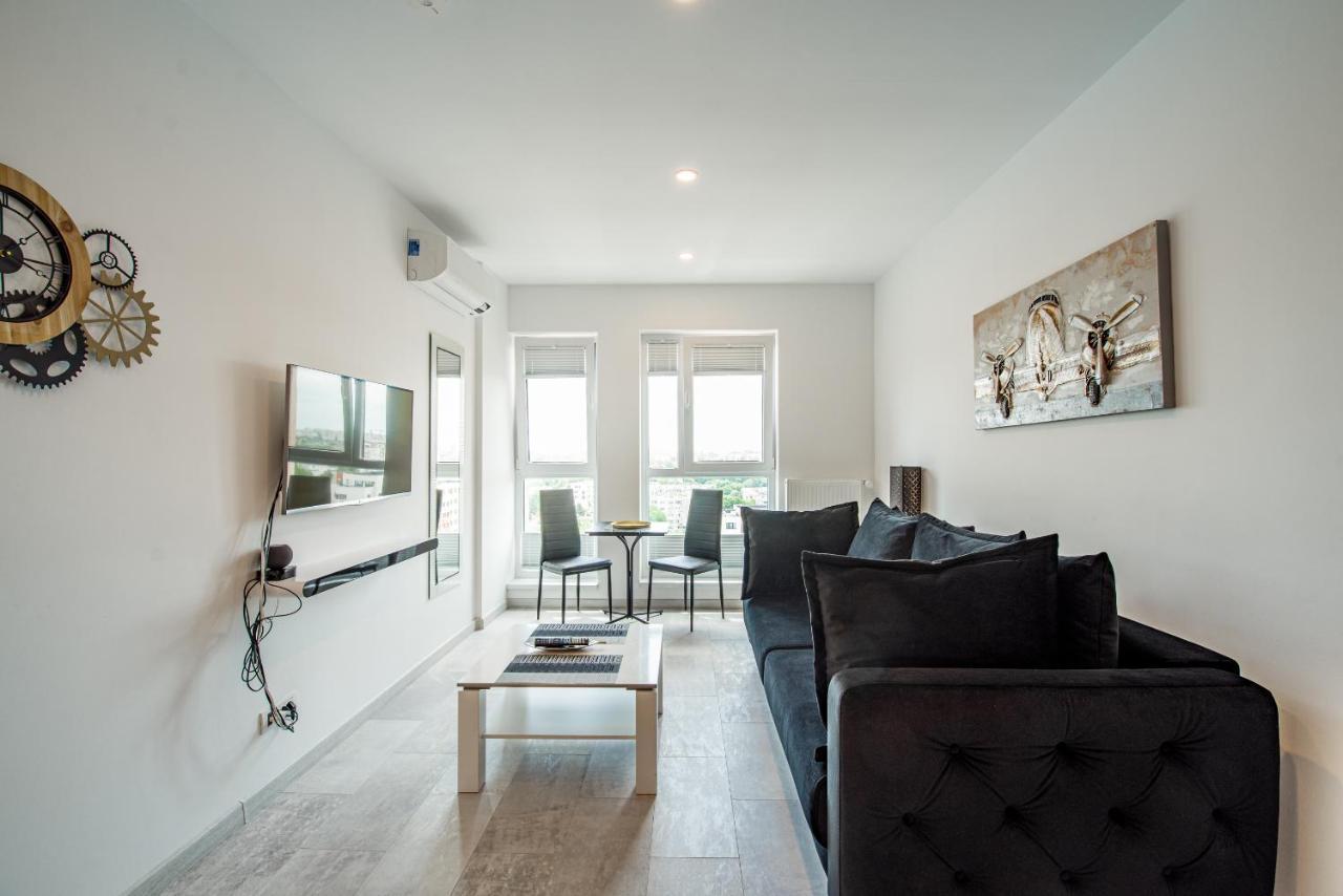 Cozy Penthousestudio Cityview W12 부쿠레슈티 외부 사진