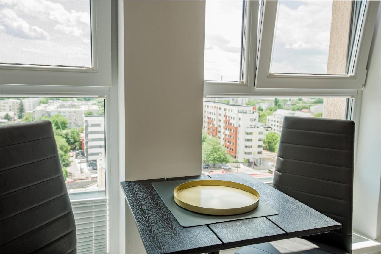 Cozy Penthousestudio Cityview W12 부쿠레슈티 외부 사진